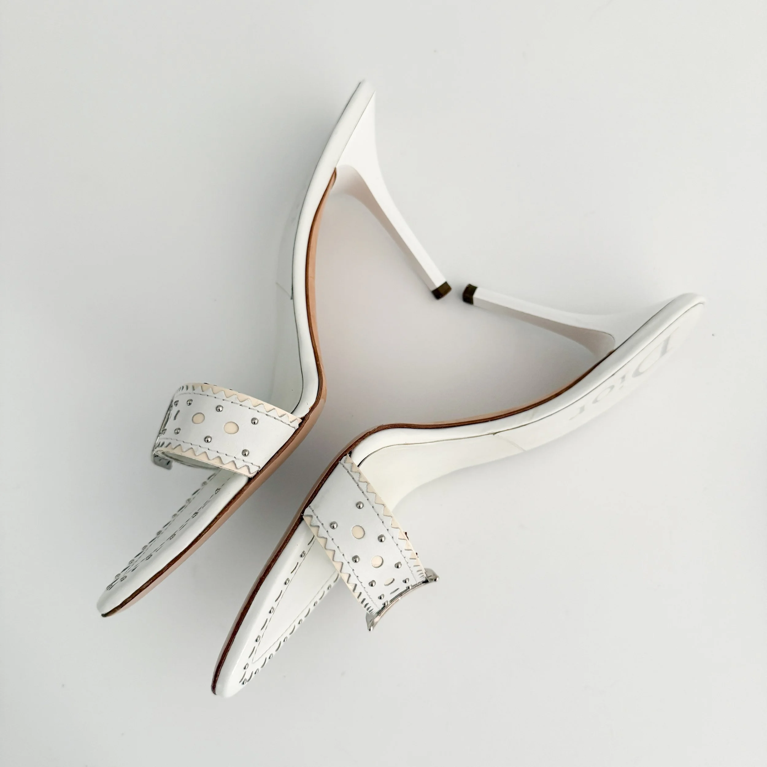 Prada Sport Vintage Silver Logo Platform Sandals (US 9.5 / IT 39.5